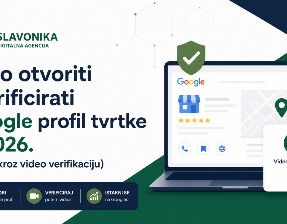 Kako otvoriti i verificirati Google profil tvrtke u 2026. (Vodič kroz video verifikaciju) 8 slavonika it gmb video featured